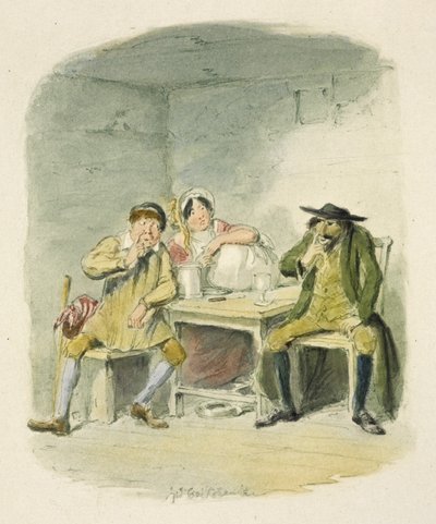 Ilustración para "Oliver Twist" de George Cruikshank