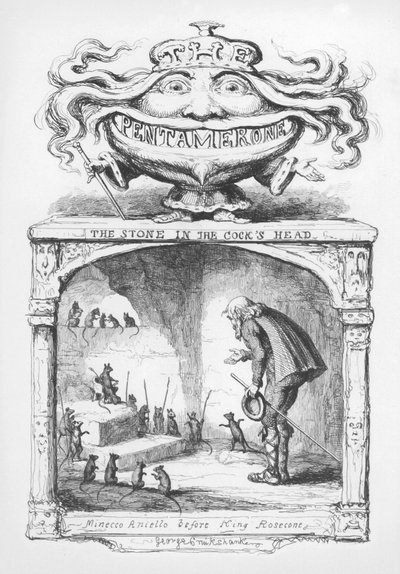 Ilustración para The Pentamerone de George Cruikshank de George Cruikshank