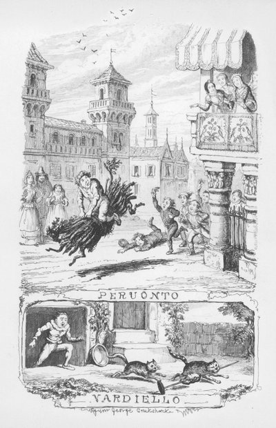Ilustración para The Pentamerone de George Cruikshank de George Cruikshank