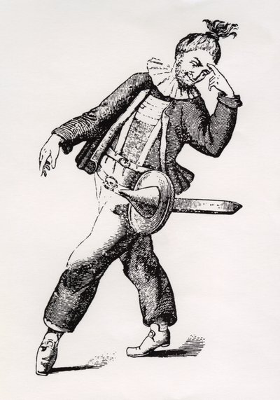 Kasper Punch, siglo XIX de George Cruikshank