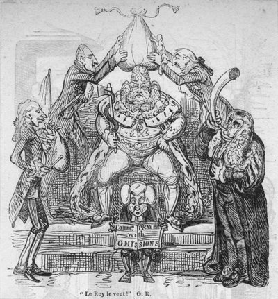 Le Roy le veut! G. R. de George Cruikshank