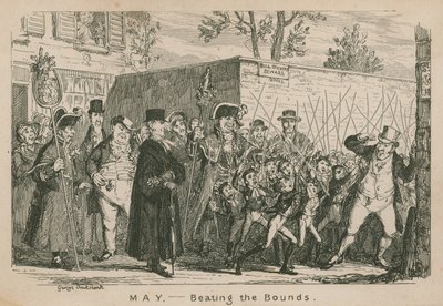 Mayo - Golpeando los límites de George Cruikshank