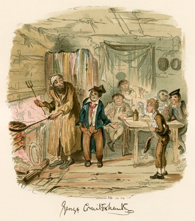 Oliver Twist de George Cruikshank