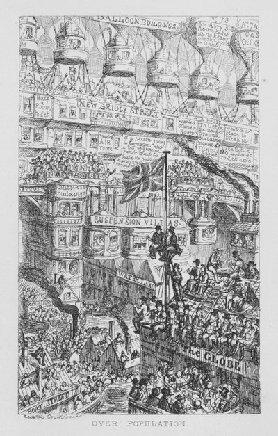 Superpoblación de George Cruikshank