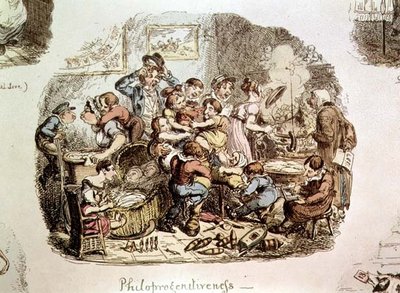 Filoprogenitividad de George Cruikshank