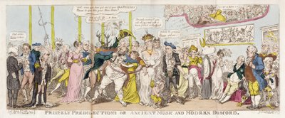 Predilecciones Principescas o, Música Antigua y Discordia Moderna de George Cruikshank
