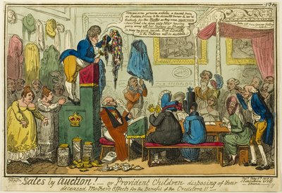Ventas por subasta de George Cruikshank