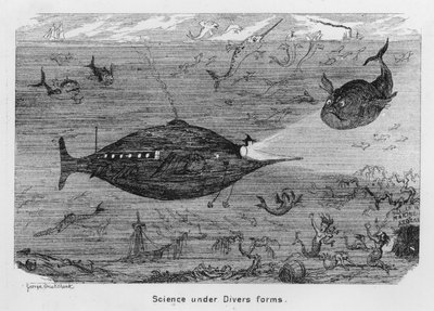 La Ciencia bajo diversas formas de George Cruikshank