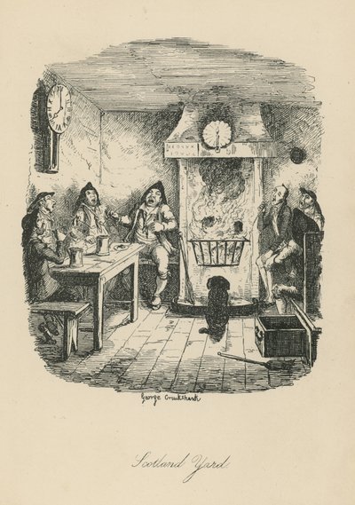 Scotland Yard por George Cruikshank de George Cruikshank