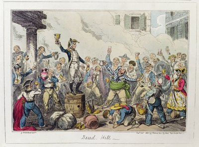 Colina Scud, publicado por James Robins y Co., octubre de 1825 de George Cruikshank