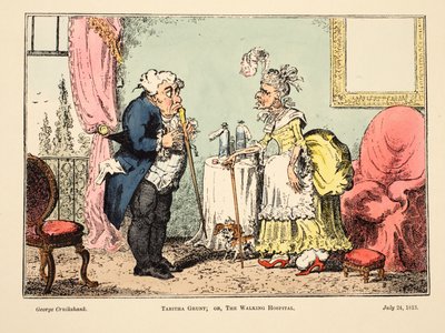 Tabitha Grunt; o, El Hospital Andante de George Cruikshank