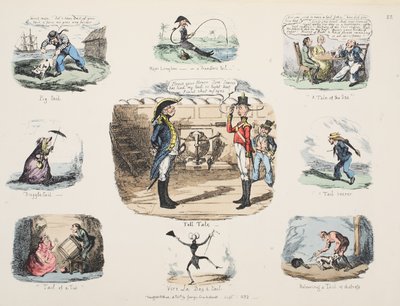 El Chismoso, pub. 1832 de George Cruikshank