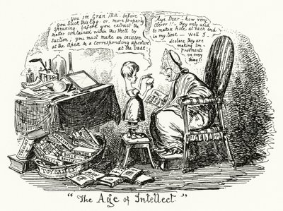 La Edad del Intelecto de George Cruikshank