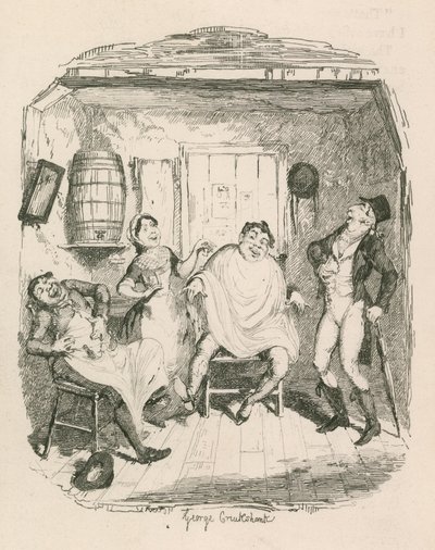 La barbería de George Cruikshank