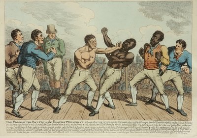 El Final de la Batalla Triunfante de George Cruikshank