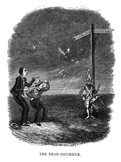 El tambor muerto, 1840 de George Cruikshank