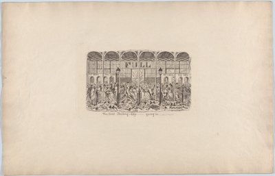 El primer día del chelín - Entrando de George Cruikshank