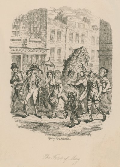 El primero de mayo de George Cruikshank