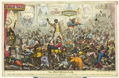 El Nuevo Club de la Unión de George Cruikshank