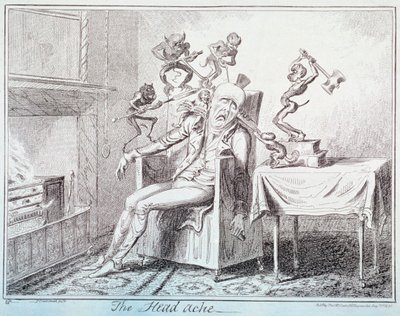 El Dolor de Cabeza de George Cruikshank