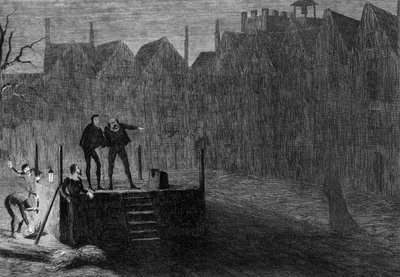 La noche antes de la ejecución, 1554 1840 de George Cruikshank