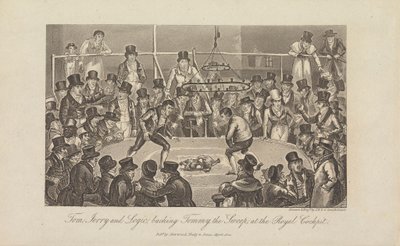 Tom, Jerry y la lógica apoyan a Tommy el Barrendero de George Cruikshank