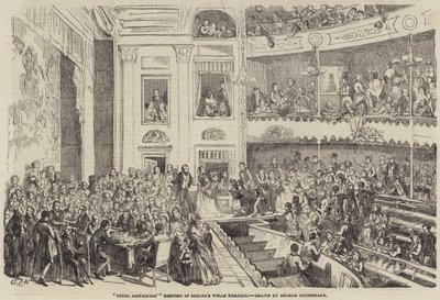 Reunión de abstemios en el Teatro Sadler
