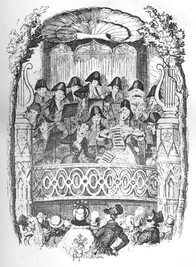 Jardines de Vauxhall de día, c1900 de George Cruikshank