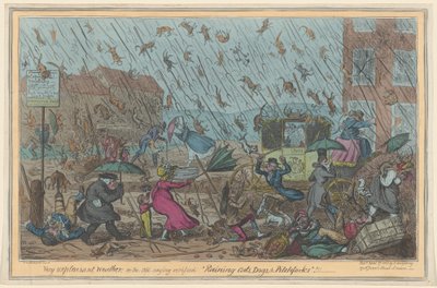 Clima muy desagradable de George Cruikshank
