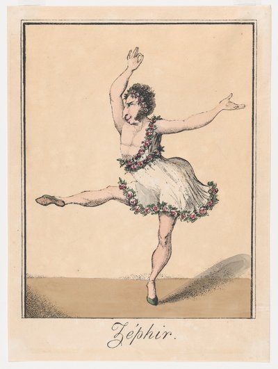 Zéphir, 1817-19 de George Cruikshank