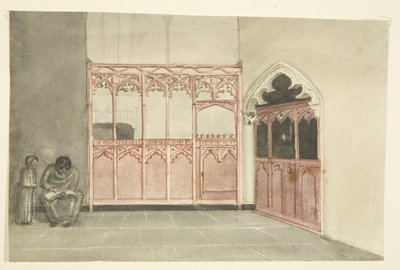 Capilla Vieja en la Catedral de Bristol de George Cumberland