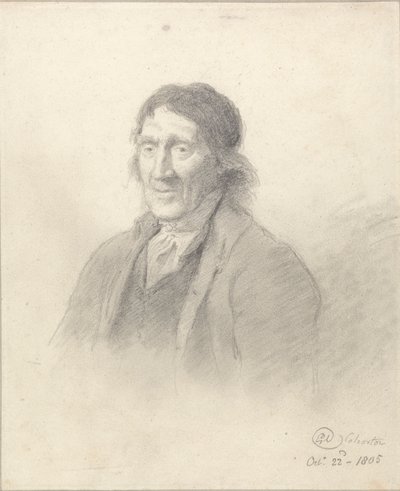 Retrato de un hombre de George Dance