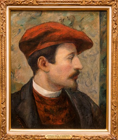 Retrato de Paul Gauguin (1848-1903) por George Daniel de Monfreid (1856-1929) - Museo de Bellas Artes ~ St. Petersburg, Florida, EE.UU. de George Daniel de Monfreid