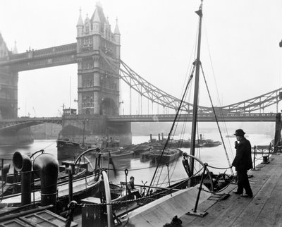 Puente de la Torre, Stepney, Tower Hamlets, Londres de George Davison Reid