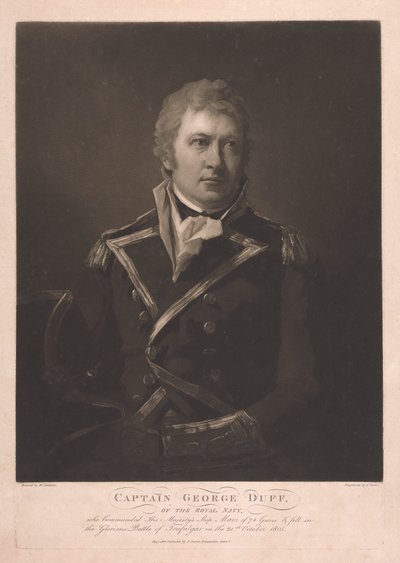 Capitán George Duff de George Dawe