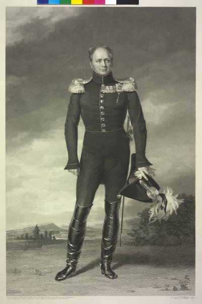 Emperador de Rusia Alejandro I de George Dawe