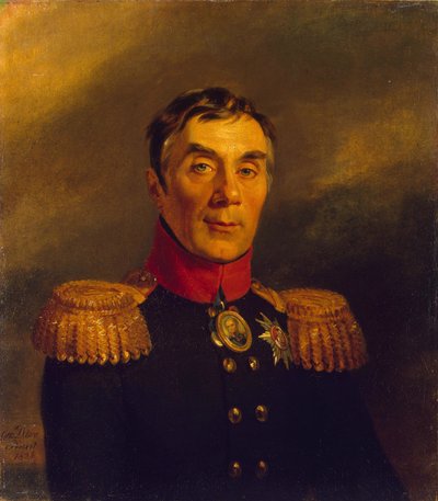 Retrato de Alexey Arakcheyev, 1824 de George Dawe