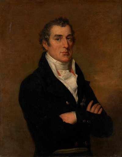 Retrato de Arthur Wellesley 1769-1852, 1er Duque de Wellington de George Dawe