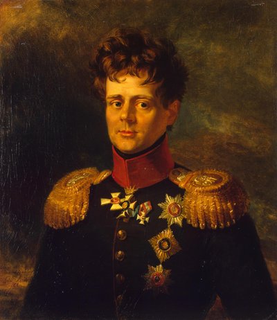 Retrato de Eugenio, príncipe de Wurtemberg (1787/88-1857) de George Dawe