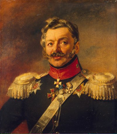 Retrato del General Conde Peter Petrovich von der Pahlen 1777-1864, antes de 1825 de George Dawe
