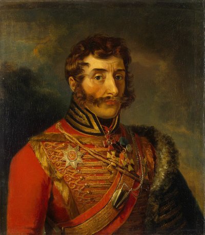 Retrato de Iván Semiónovich Dorojov, antes de 1825 de George Dawe