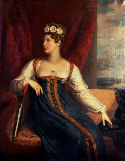 Retrato de la Princesa Carlota Augusta de Gales de George Dawe