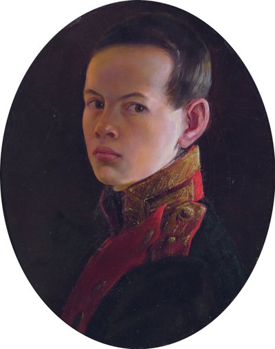 Retrato del príncipe heredero Alejandro Nikolayevich 1818-1881 de George Dawe
