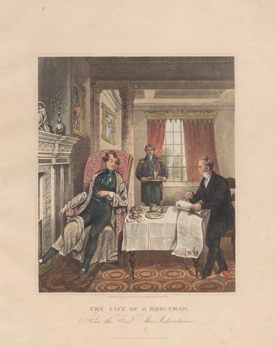 Lote de nueve: (1) La vida de un noble de George Dawe