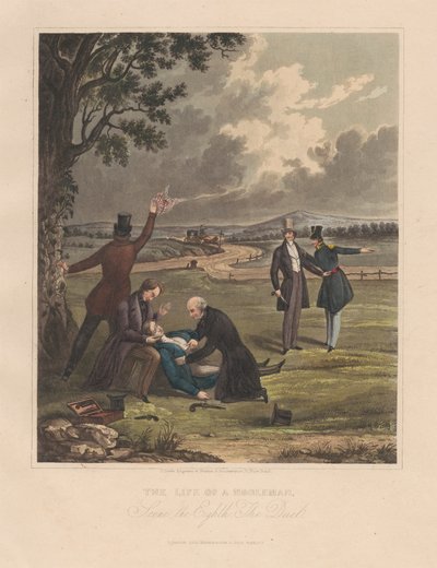 Lote de nueve: (8) La vida de un noble de George Dawe