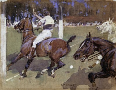 Guardar un gol de George Denholm Armour