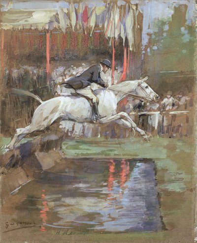 El salto de agua (acuarela sobre papel) de George Denholm Armour