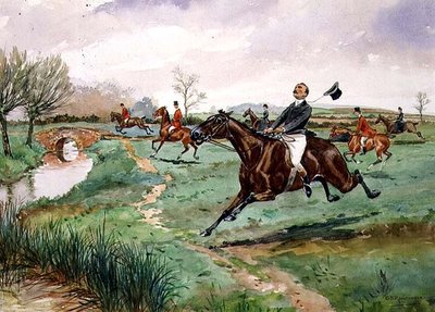 Galope completo de George Derville Rowlandson