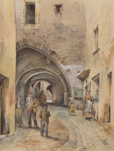 San Remo, 3 de enero de 1878 de George Douglas Tinling