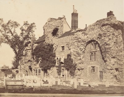 Restos de la iglesia de la abadía, Bury St. Edmunds de George Downes